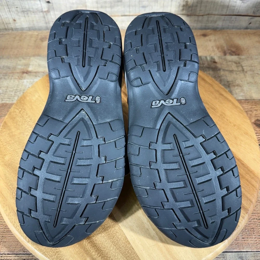 Teva Meacham Sandals Mens 10 Black Sport Universal Hiking Water 1110392 Beach
